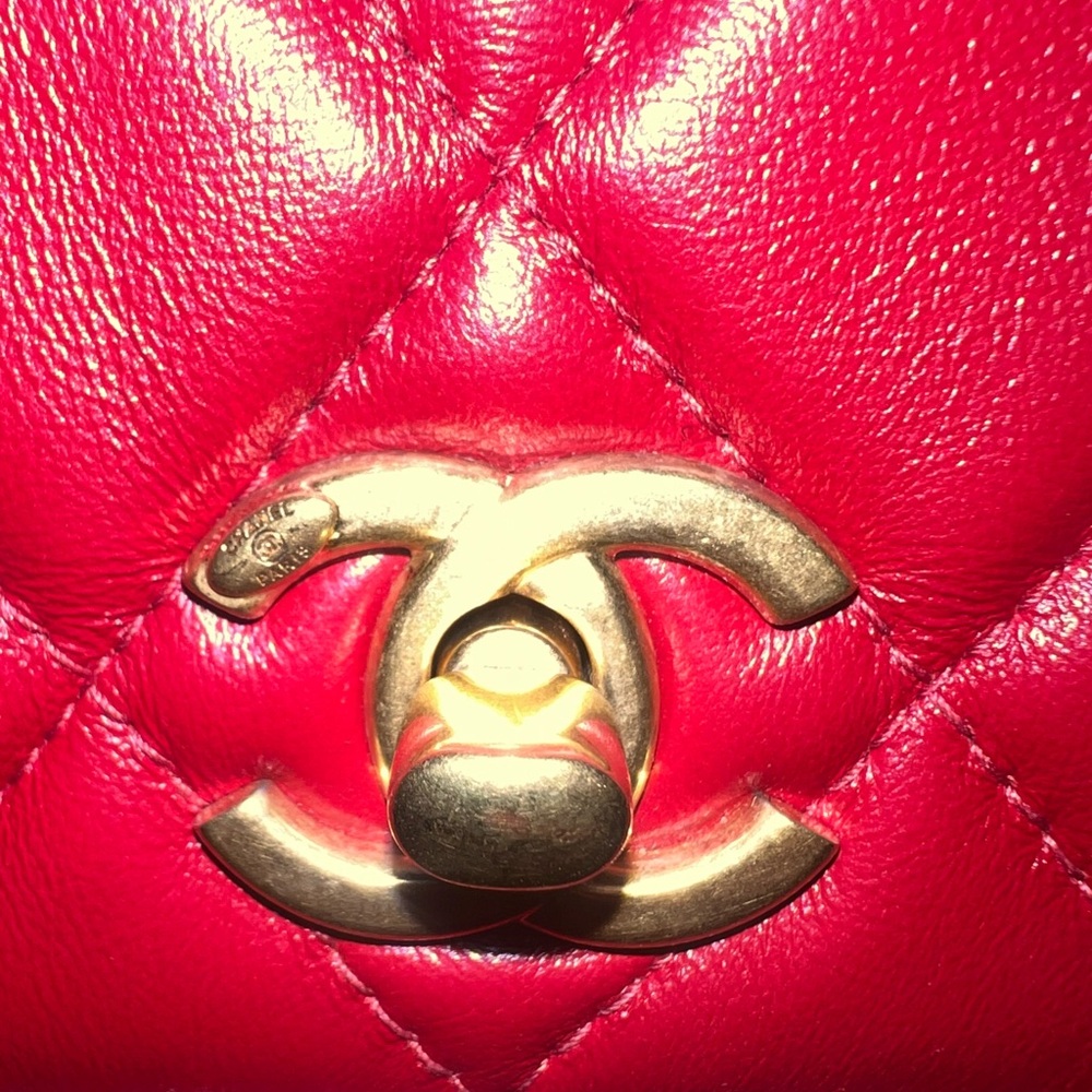 CHANEL Mini Square Twist your Buttons Flap Shoulder/Crossbody Bag - Picture 11 of 16